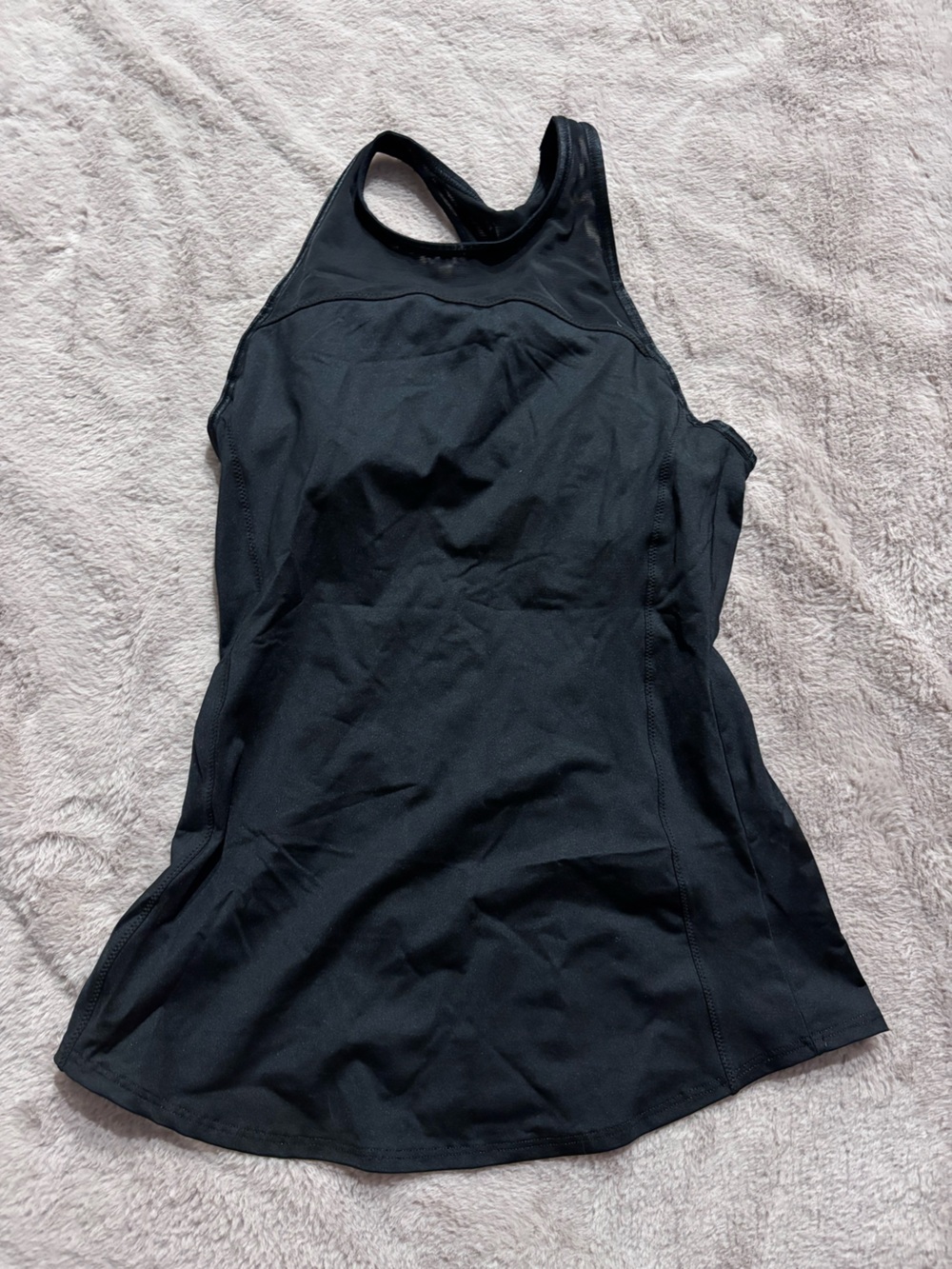 Black Racerback Athletica Tank